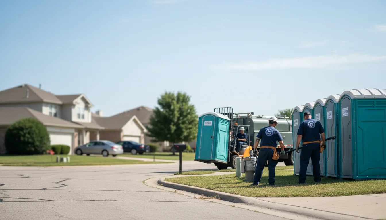 Porta Potty Rental in New Concord, OH near me